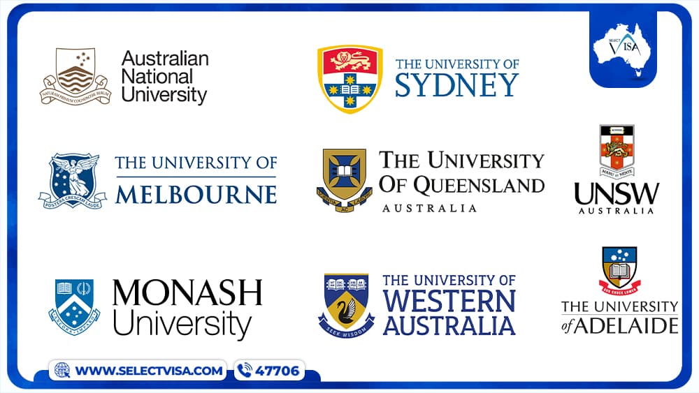دانشگاه‌های گروه 8 استرالیا
