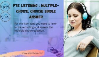 pte Listening : Multiple-choice. choose single answer