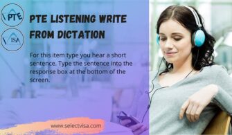 pte Listening Write from dictation