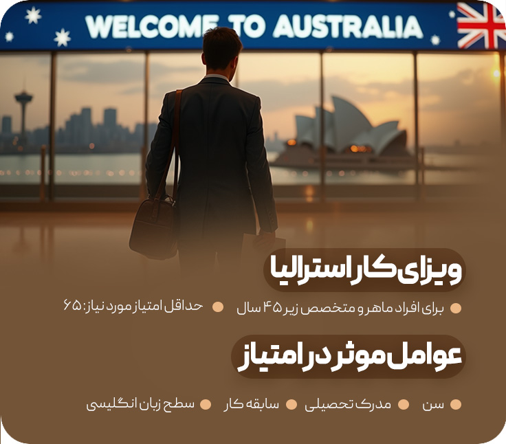 شرایط ویزای کاری استرالیا